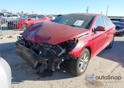 2017 Hyundai Sonata z USA, uszkodzony, nr VIN 5NPE24AF2HH586533